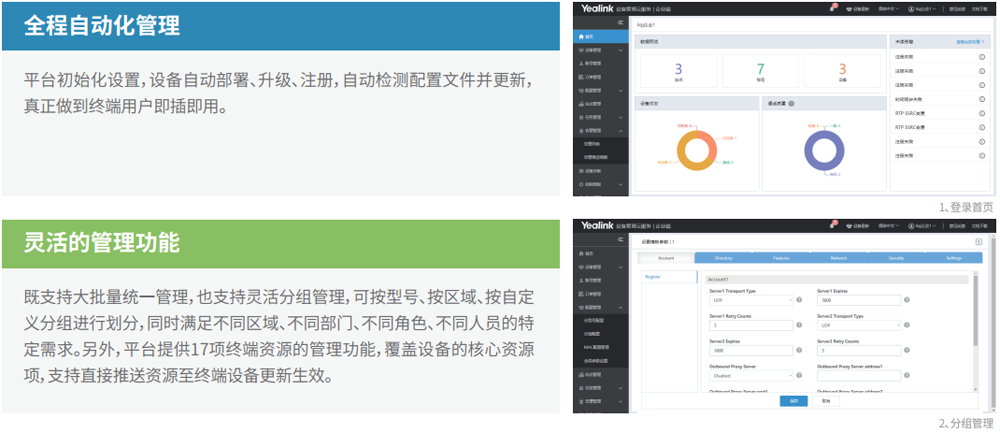 亿联设备管理平台功能大全 亿联设备管理平台功能大全
